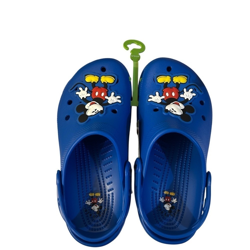Disney Mickey Mouse Crocs Clog Blue Men’s 6 / Women’s 8 NWT